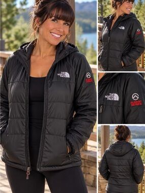 The North Face  Women's XL Summit Series Insulated Hooded Jacket - Black